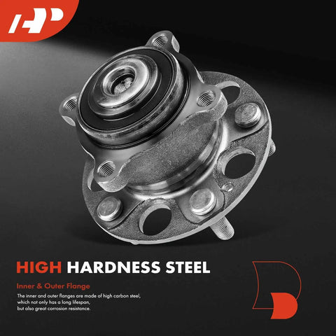 Close-up of Rear Wheel Bearing And Hub Assembly Set For Honda Accord 2008-2012 And Acura TSX 2009-2014 5-lug 2-piece kit