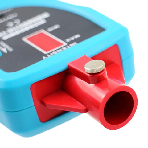 Close-up of Ultrasonic Leak Detector Stethoscope Kit With 36 To 44kHz Air And Contact Probes for Auto and Industrial Leak Detection.