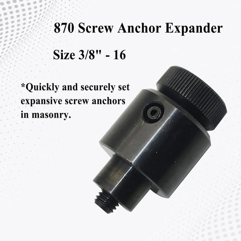 3/8-16 Screw Anchor Expander For Masonry Anchors Fits Anchor 84305 Power Drill Part Replacement