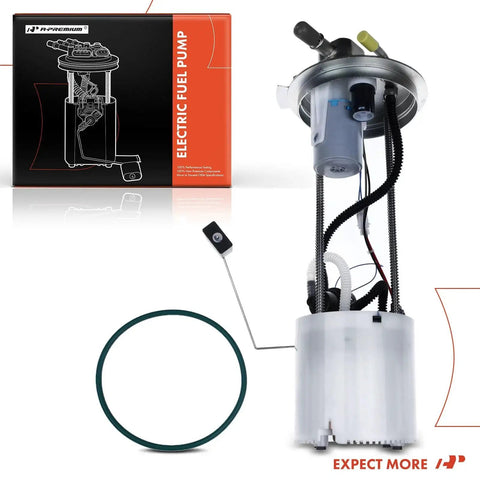 Electric Fuel Pump Module With Pressure Sensor For Chevy Silverado 1500 And GMC Sierra 1500 2014-2018, shown with components