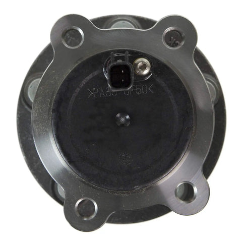 Top view of Wheel Bearing And Hub Assembly Direct Fit Replacement For Ford Escape 2013-2019 C-Max 2013-2018 Lincoln MKC 2015-2019.