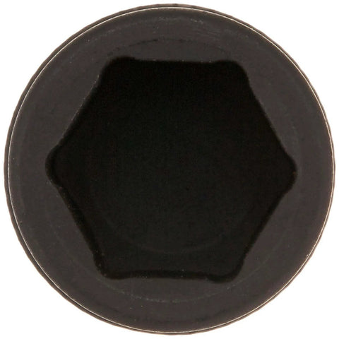 Top view of 1/4-Inch Drive 11mm Universal Impact Socket, 6-Point Design for Maximum Contact and Torque Transfer, CR-MO Alloy Steel Construction