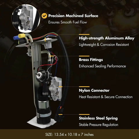 Image showing a Fuel Pump Assembly Replacement For Ford Ranger 1998 3.0L 4.0L And Mazda B2500 2.5L with highlighted features.