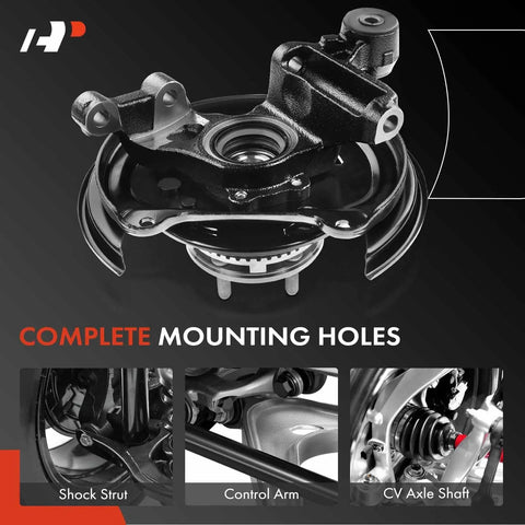 Rear Left Steering Knuckle And Wheel Bearing Hub Assembly For Subaru Forester 2003 2004 2005 2006 2007 2008 Driver Side Rear Disc Brakes Only Replacement