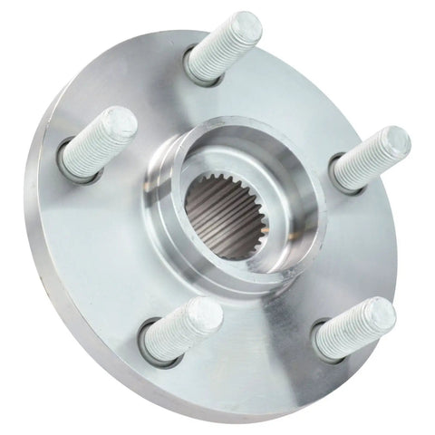 Close-up of Two Piece Front Wheel Bearing And Hub Assembly Kit Direct Fit For 2003 2019 Toyota Corolla showing wheel hub