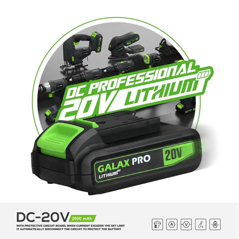 Tiny But Mighty 20V Cordless Mini Circular Saw With Laser Guide and Rip Fence on display with 2.0Ah Battery