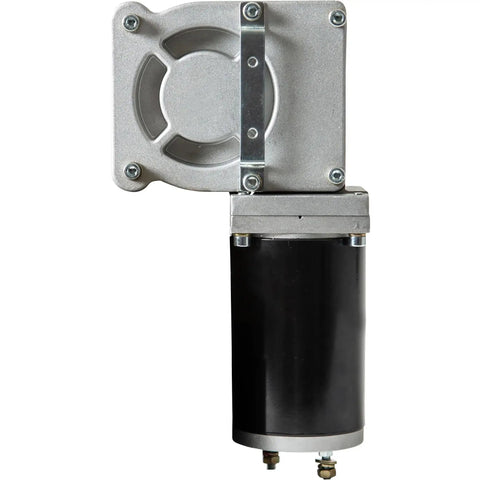 12V Electric Tarp Gear Motor For Dump Trailers And Electronic Tarp Systems With Bronze Alloy Gear And Weatherproof Chrome Plated Housing