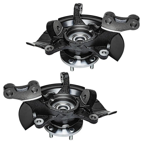 2.4L Front Steering Knuckles For 2004 2005 2006 Toyota Camry USA Built Replacement Kit With Wheel Bearing Hubs