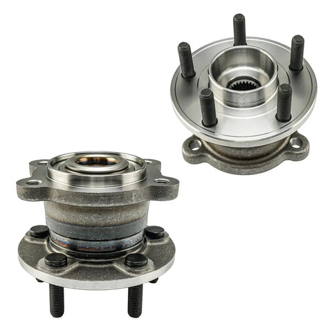 Rear Wheel Bearing And Hub Assembly For AWD Ford Escape 2013 Through 2019 And Lincoln MKC 2015 Through 2019, 5 Lug, Drop In Hub