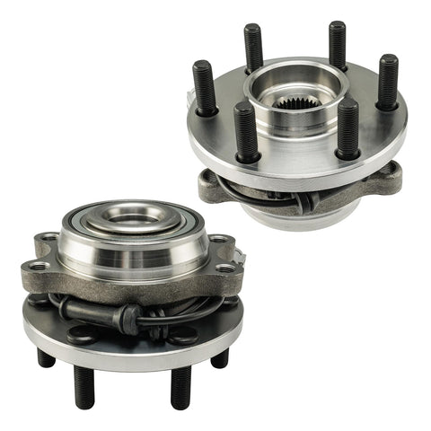 BeefedUp 4WD Front Wheel Bearing And Hub Assembly That Fits Nissan Frontier 2005 To 2019 Xterra 2005 To 2015 Pathfinder 2005 To 2012 Suzuki Equator