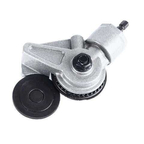 Power Drill Plate Shears Attachment for Metal Cutting Sheet Cutter Adapter Kit with 40mm titanium steel disc and gear