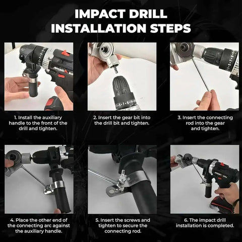 Step-by-step guide for installing Drill Nibbler Attachment For Sheet Metal Cutting Turn Your Drill Into A Pro Grade High Hardness Plate Cutter