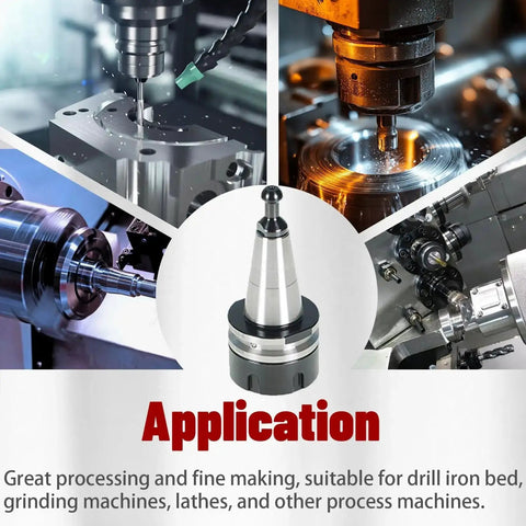 Five Piece ISO30 ER32 45L Balance Chuck Tool Holder Set For CNC Milling Lathe Engraving Machine Stainless Steel With Pull Stud G2.5 30000RPM High Speed Precision Tooling in various machining applications