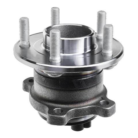 Rear Wheel Bearing And Hub Assembly For Ford Transit Connect 2014 2015 2016 2017 2018 Ready To Roll 5-Lug 4-Bolt Flange ABS Encoder