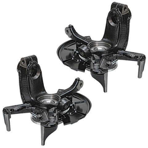 Front 2 Piece Steering Knuckles With Wheel Hub Bearing Assembly For Volkswagen Beetle Golf Jetta Replacement Kit