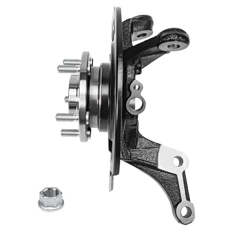 Plug-and-Play Front Right Steering Knuckle and Wheel Hub Bearing Assembly For 2002-2006 Nissan Altima And 2004-2008 Maxima Replacement