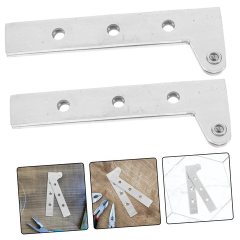 Concealed Shaft Door Hinge Set For Cabinets And Windows Rotating Pivot Hinge 4 Pieces Heavy Duty Load Bearing Hidden Aesthetic Design