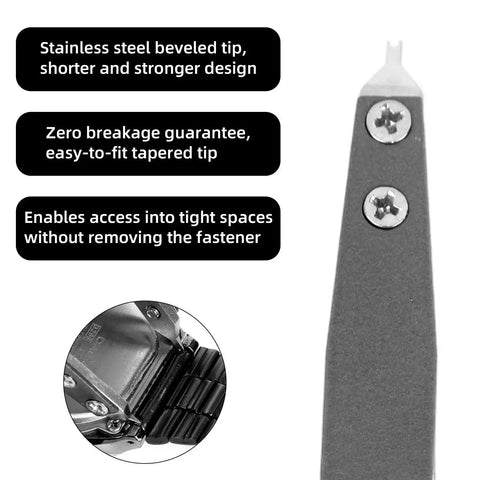 Watch Spring Bar Tweezers Set Made From Aluminum Alloy Precision Pliers Kit For No Fuss Band Strap Bracelet Repair And Adjustment