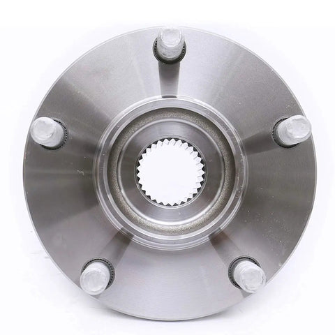 Top view of Front Wheel Bearing Hub Assembly Set Of 2 For Nissan Rogue 2008 Through 2013 And 2014 Rogue Select And Sentra 2007 Through 2012