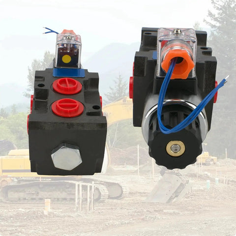 High Performance Hydraulic Solenoid Diverter Valve For Seamless Switching Between Circuits DC12V 13GPM SAE Ports 200 Bar Max Pressure