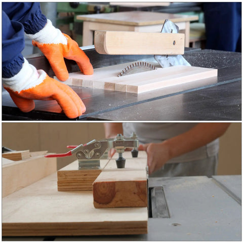 Working with woodworking tools, using UHMW Sheet Ultra High Molecular Weight Polyethylene Board 6.1 Inch Square 0.08 Inch Thick Black as material.