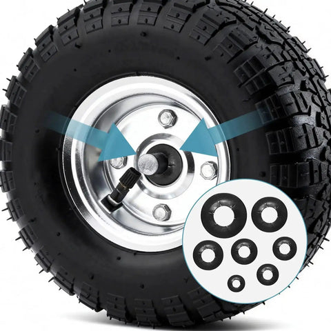 Heavy Duty Internal Tooth Star Lock Washer Kit For Quick One Way Locking On Axles 49 Piece Set With Oiled Phosphate Finish
