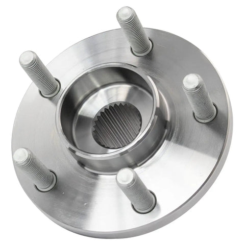 Beefed-Up Wheel Bearing And Hub Kit For 2013 To 2019 Ford Escape And 2015 To 2019 Lincoln MKC - Includes Two Front Wheel Bearings And Two Front Hubs, Durable Aftermarket Replacement For Front Wheel Assembly, With DIY Video Guide close-up of a front wheel hub component