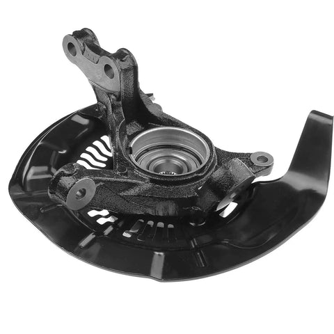Beefed Up Front Steering Knuckle And Wheel Bearing Hub Assembly 5 Lugs With ABS For 2008 2017 Highlander And 2010 2015 Lexus RX350 RX450h Interchange 432120E010 90369A0002 698 432 698 433