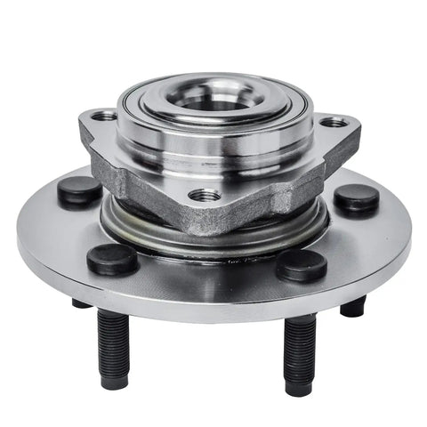 Beefy Front Wheel Bearing Hub Assembly Pair For Dodge Ram 1500 2002-2008 5 Lug Front Hubs Replacement Set Two Hubs Included OE Style Heavy Duty Upgrade