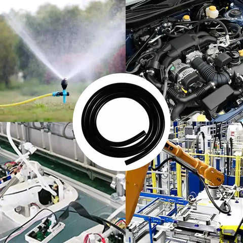 Half Inch ID To Three Quarter Inch OD Heavy Duty Food Grade Silicone Tubing For High Temp Use Vacuum Air Water Transfer Hose