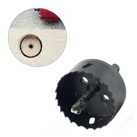 70mm Bi-Metal Hole Saw With Triangular Shank For Wood And Plastic, M42 High-Toughness Drill Bit, 10mm shank fits most drills