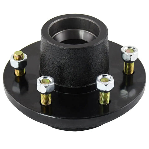 Heavy Duty 6 On 5.5 Inch Trailer Hub Kit For 6000 Lb Axles Fits 42 Spindle 6 Lug Includes Inner Bearings 25580 25520