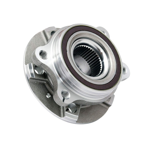 Front Wheel Bearing Hub Assembly Set Of 2 For 2009 To 2015 Audi A4 A5 A6 Q5 S4 S5 Front Left Or Front Right Position Replacement