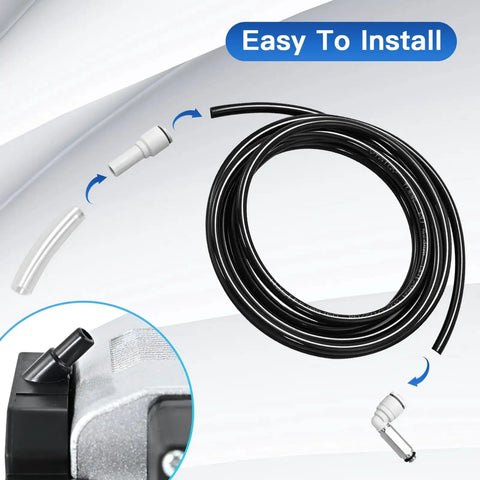 Powerful Air Assist Pump For Laser Engravers D1 And D1 Pro With 30 LPM Output And Strong Airflow hose and connectors for easy installation