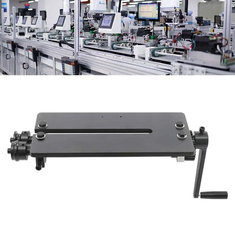 Sheet Metal Bead Roller Machine 12 Inch Gear Drive Bench Manual Pro Grade Heavy Duty Kit with six dies visible