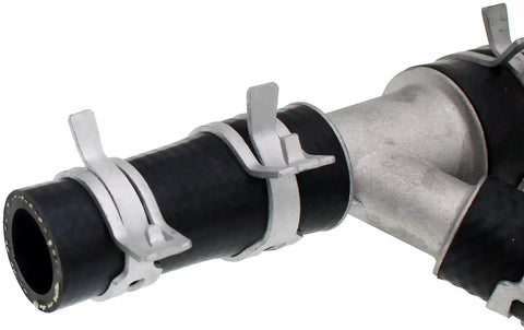 Engine Heater Hose Assembly With Durable Aluminum Y Connectors, Built Tough OE Style Replacement For Select Cadillac Chevrolet GMC Models close-up
