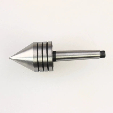 Revolving Live Tailstock Center With 60 Degree Point For Wood Lathe, 1MT Tailstock Mount, Between Centers Turning Tool By Hurricane Turning Tools