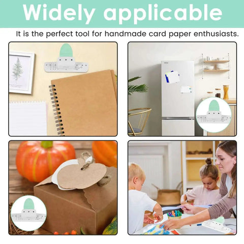 3 Hole Paper Puncher With Ergonomic Handle Grab And Go Portable Desktop Binder Punch For A8 A7 A6 A5 Notebooks, multipurpose use