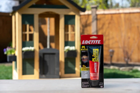 Tough As Nails Durable Polyurethane Construction Adhesive For Wood Concrete Stone And Metal 4 Fl Oz Squeeze Tube 1 Pack