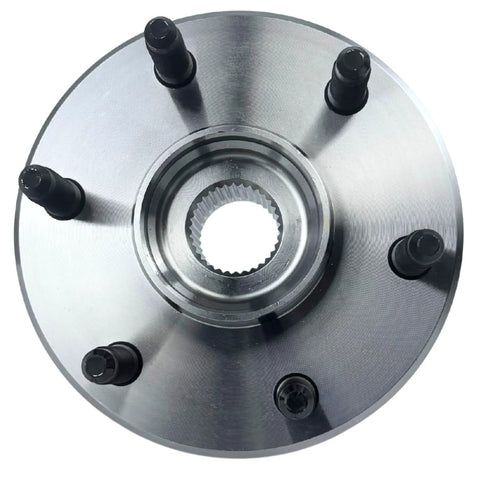 Top view of Pair Front Wheel Bearing And Hub Assembly For GM Trucks And SUVs Fits 1999 2007 Cadillac Escalade Chevrolet 515036