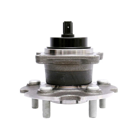 Front view of Rear Wheel Bearing Hub Assembly For Toyota Rav4 2006 To 2018 FWD Built To Fit Scion tC 2011 To 2016 All Models Lexus HS250h