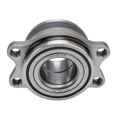 Front view of Pair Rear Wheel Bearing Hub Assembly For Subaru Legacy Outback 2000-2004 And Baja 2003-2006 Non ABS 4 Bolt Flange