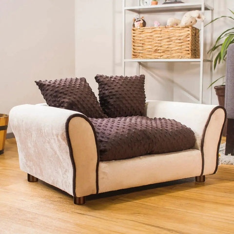 2 Inch Wood Furniture Feet Set Of 4 With Pre Drilled M8 Bolts Not Adjustable Short Solid Hardwood Replacement Legs on a sofa