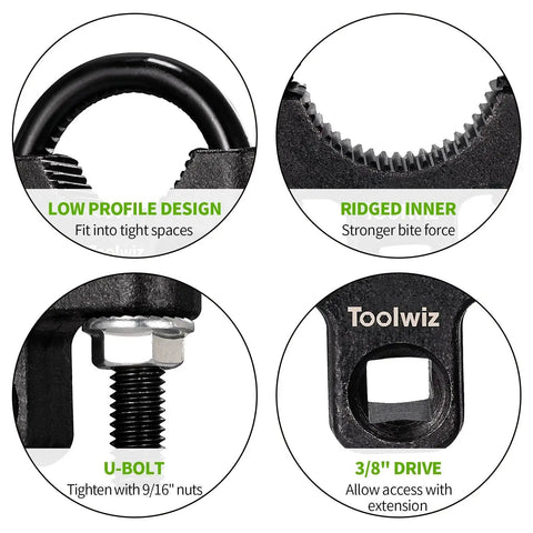 Inner Tie Rod Removal Tool Three Eighths Inch Universal Low Profile 30 To 42MM features and design highlights.