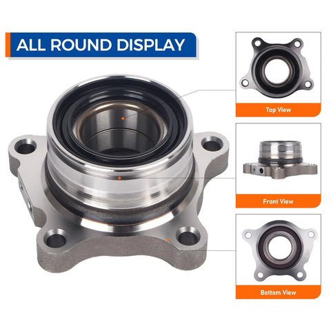 Rear Wheel Bearing Hub Assembly Pair For 2007 To 2020 Tundra DIY Friendly Beefed Up Heavy Duty Replacement With Sealed Bearings