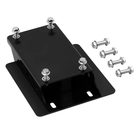Riser Plate Lift For Predator 196cc And 212cc Engines On Coleman Mini Bikes Heavy Duty 10 Gauge Steel Motor Mount Plate with bolts