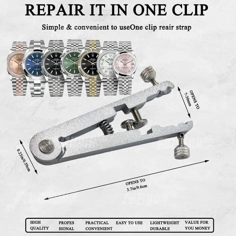 Pro Grade Watch Spring Bar Plier Tool Kit with Tweezers and 10 Replacement Pins for Link Removal and Band Repair tool design