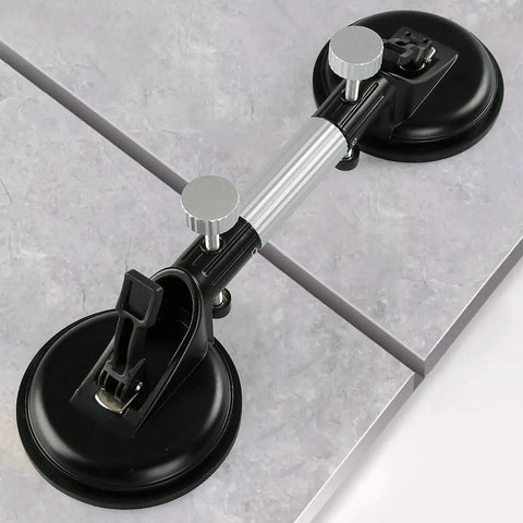Countertop Alignment Clamps With Adjustable Vacuum For Granite Marble Slabs gripping stone surface