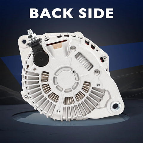 Back view of Drop In 12V 150A Alternator Replacement For Murano 2015 2017 Pathfinder 2013 2017 Infiniti QX60 2014 2016 JX35 2013