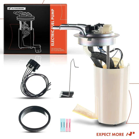 Electric Fuel Pump Module With Pressure Sensor Direct Replacement For Chevy Avalanche Suburban 1500 GMC Yukon XL 1500 And Cadillac Escalade ESV EXT 2002 2003 5.3L 6.0L Gas Engines showing wiring and components